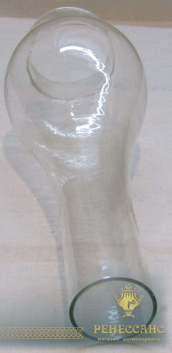 Колба для керосиновой лампы, стекло, 50 мм №5196