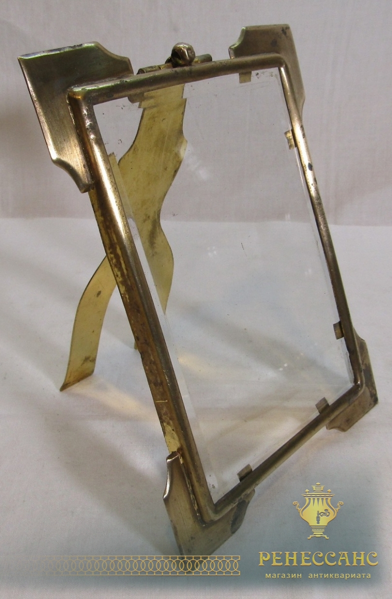 Рамка старинная, фоторамка, стекло с фацетом №8241