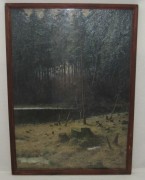 Картина «Весенний мотив», масло, «Гринченко» 1988 год №3630