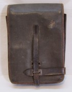 Военный старинный планшет, кожа №8331