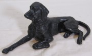 статуэтка, фигура Поинтер Собака Чугун Касли 1988 год №9862