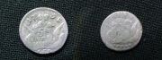 Монета 5 копеек Серебро Елизавета Петровна 1758 год №11302