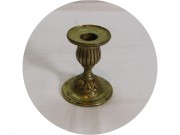 Подсвечник старинный, бронза, позолота 19 век №10653