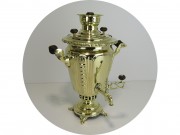 Самовар старинный угольный "рюмка" На 5 л "Тула" СССР №1883