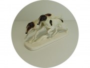 Статуэтка старинная "Собаки Борзые" Фарфор Германия №13564