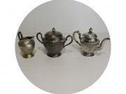 Набор старинный Чайник Сливочник Сахарница Клеймо 19-20 век №13819