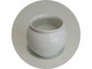 Вазочка старинная, чугунок Огнеупорный фарфор "Бр. Корниловых" 19 век Редкая!!! №13882