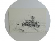 Гравюра Флот ГДР 1981 год №13936