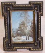 Фоторамка старинная, рамка для фото, дерево, стекло Модерн №8775