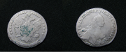Монета 20 копеек Серебро Екатерина Вторая 1764 год №11439