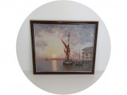Картина "Лодки" Холст, масло Франция "Alexis" №11977 