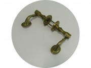 Ручки старинные дверные латунные №13047