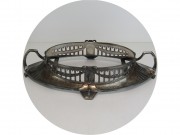 Фруктовница старинная, ваза большая Фраже 19-20 век №13393