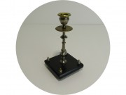 Подсвечник старинный Бронза Мрамор 19 век №13476