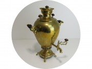 Самовар старинный на дровах "яйцо" На 4 л "Бр. Шемариных" №1916