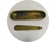 Письменные приборы, лоток, нож для писем Бронза №13716