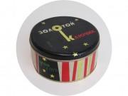 Банка, шкатулка жестяная "Ирис Золотой ключик" СССР Редкая №13728