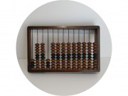 Счеты старинные большие 19-20 век №13779