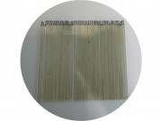 Подвески стеклянные, висюльки, деталь от люстры 49 шт №13787