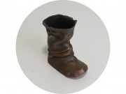 Карандашница, пепельница старинная Сапог Бронза №13837