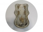 Поднос старинный "фигурный" под самовар Клеймо Россия 1866 год №13855