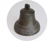 Колокольчик старинный, колокол поддужный "Василий Нефедов 10 августа 1845 Валдай" №13902