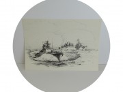 Гравюра Флот ГДР 1981 год №13937