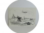 Гравюра Флот ГДР 1981 год №13938