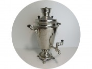 Самовар старинный угольный "рюмка" На 7 л "Тула" 1951 год №1950